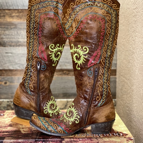 Old Gringo Shoes - Old Gringo womens dress boots, Gaban size9